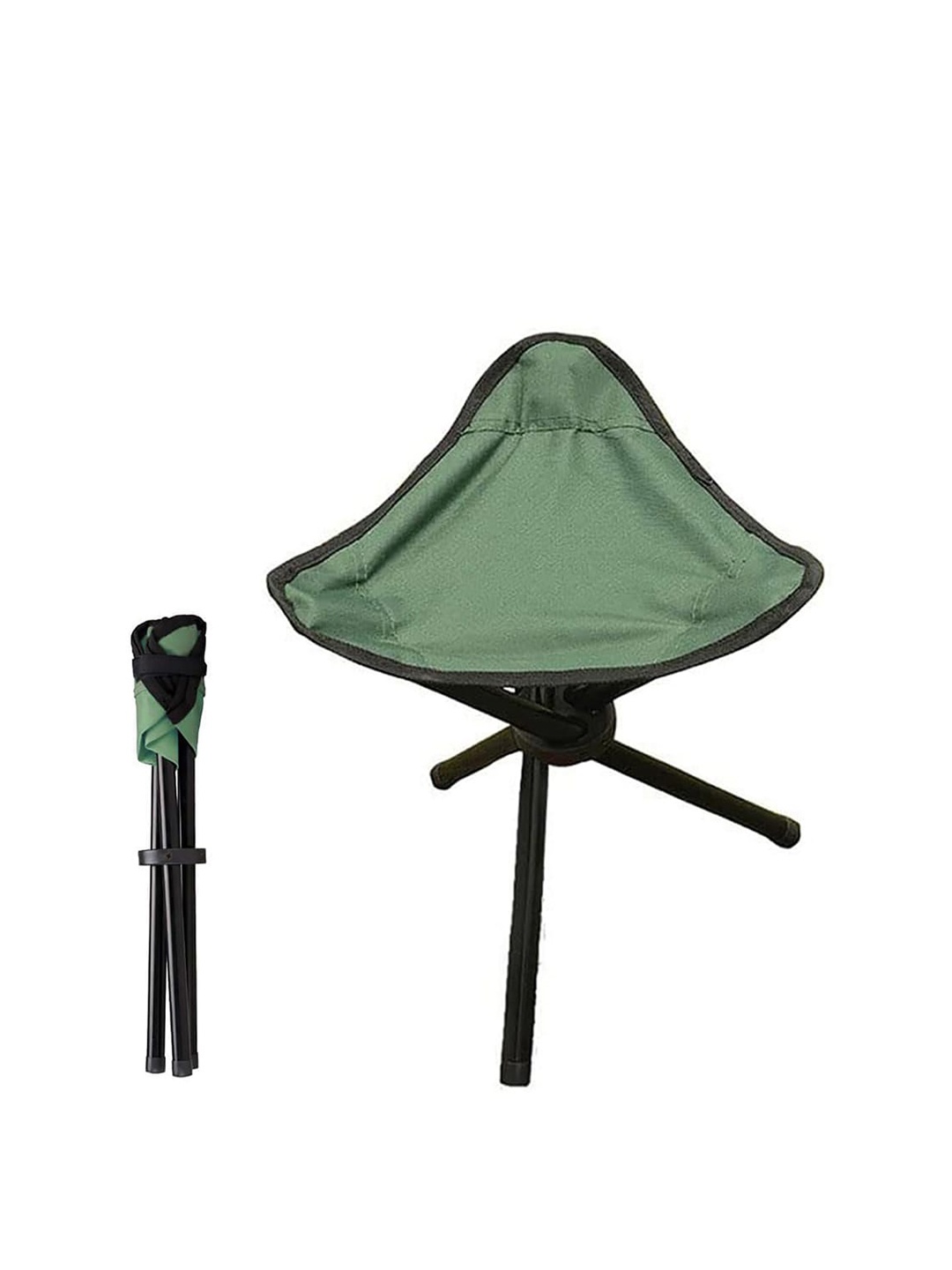 

Kuber Industries Portable Stool For Travelling, Green
