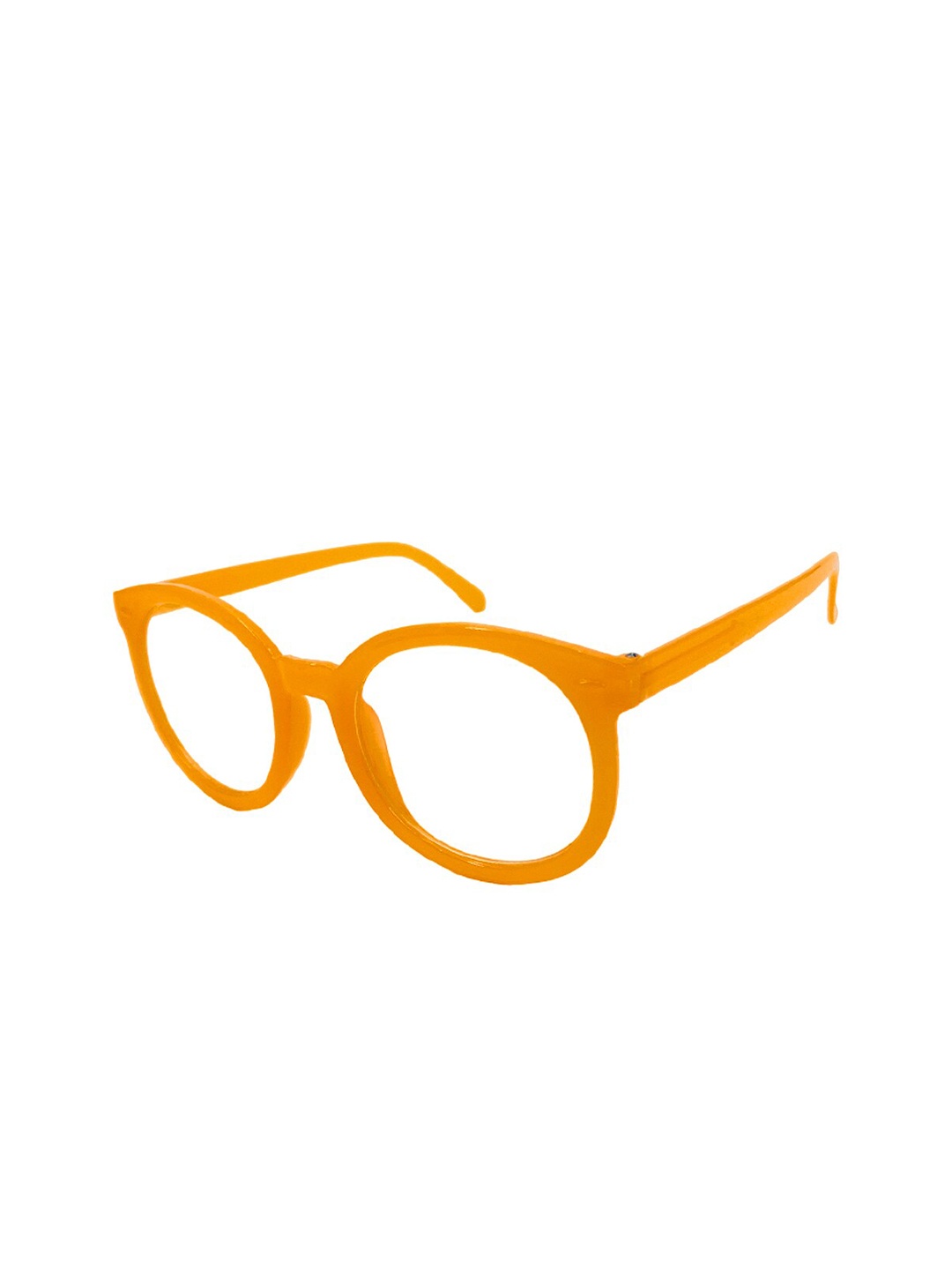 

SYGA Unisex Full Rim Round Frames, Orange