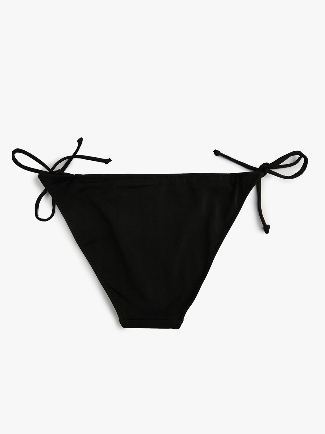 

Koton Women Solid TIe-Up Basic Briefs, Black