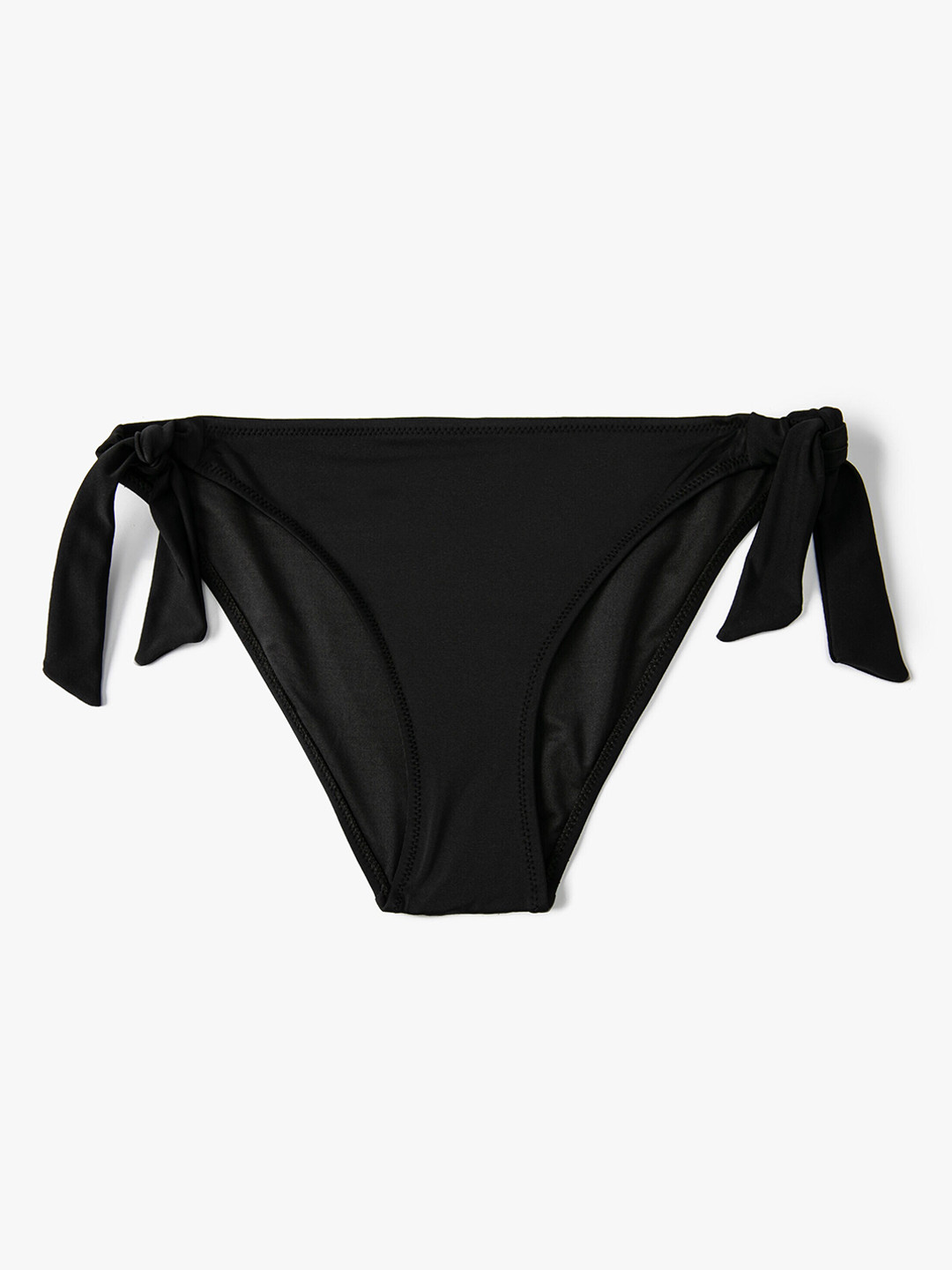 

Koton Women Solid Tie-Up Briefs, Black