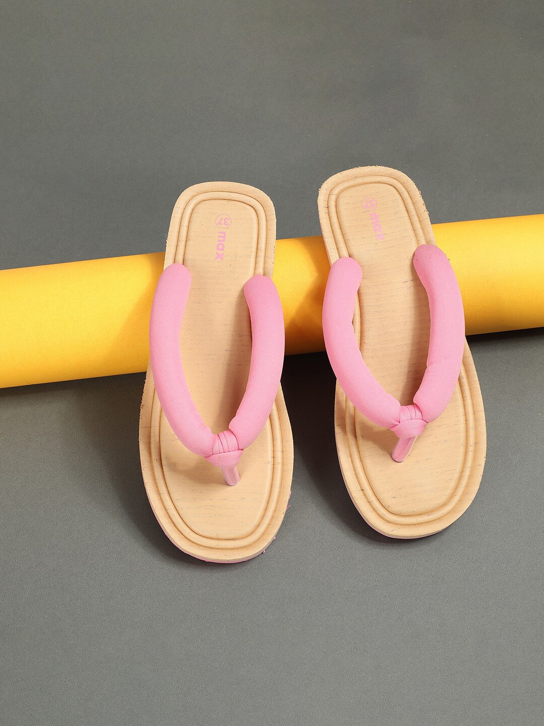

max Women Thong Flip-Flops, Pink