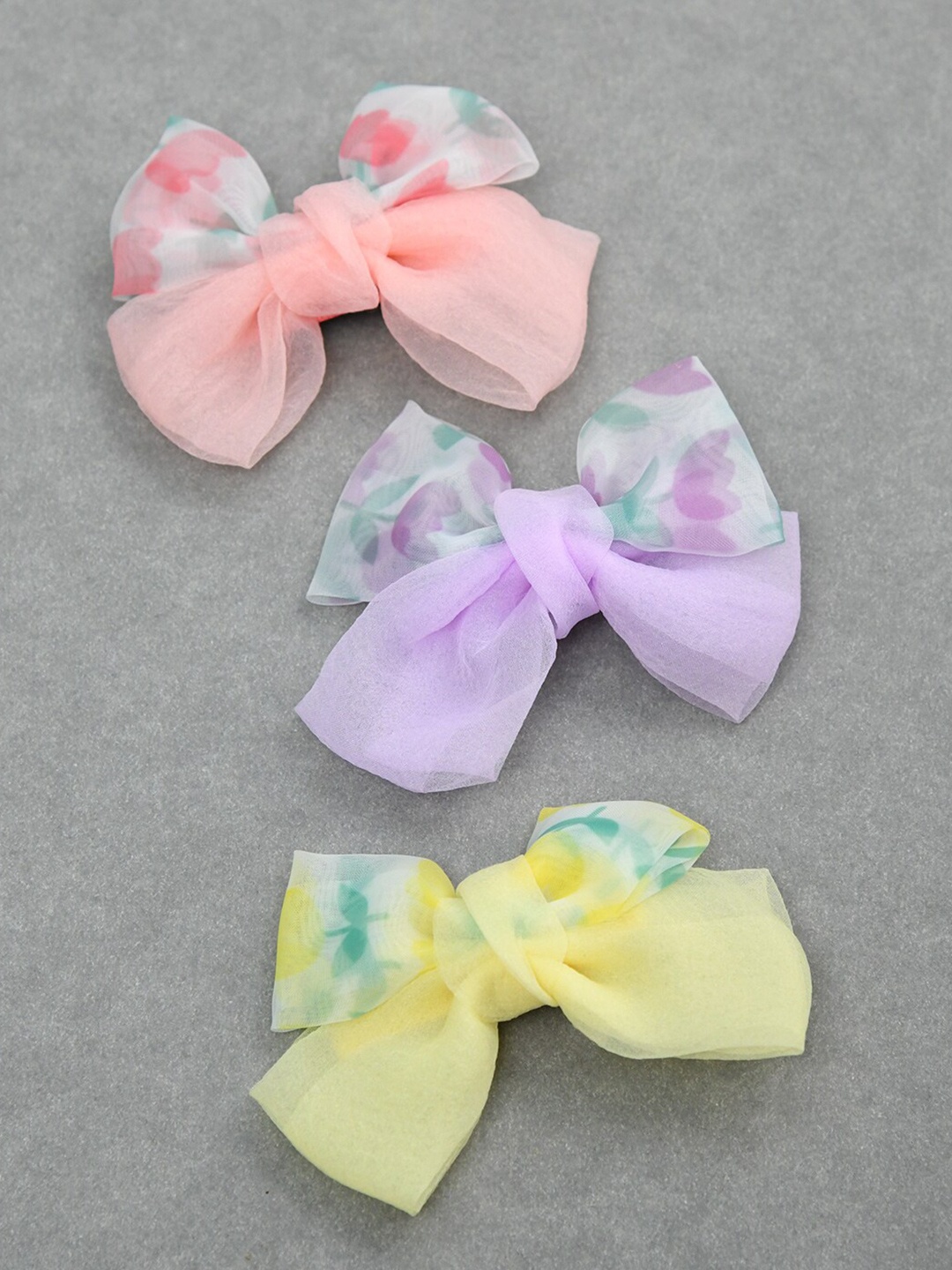 

FUNKRAFTS Girls Set of 3 Alligator Hair Clip, Purple