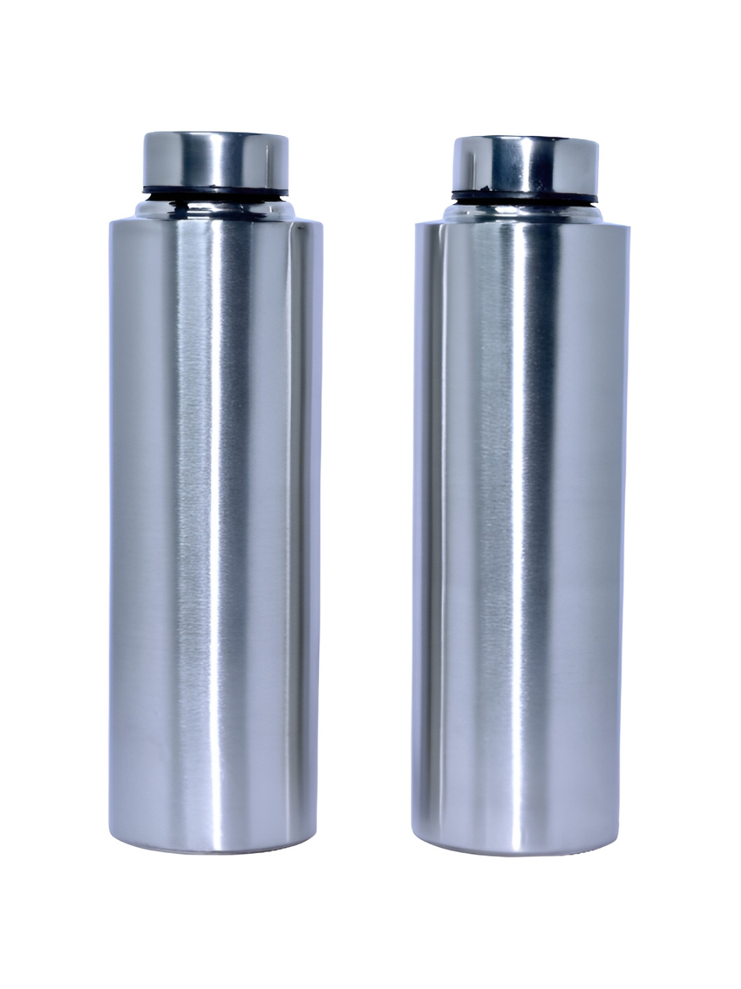 

KASSA 2 Pieces Stainless Steel water Bottle 1L Each