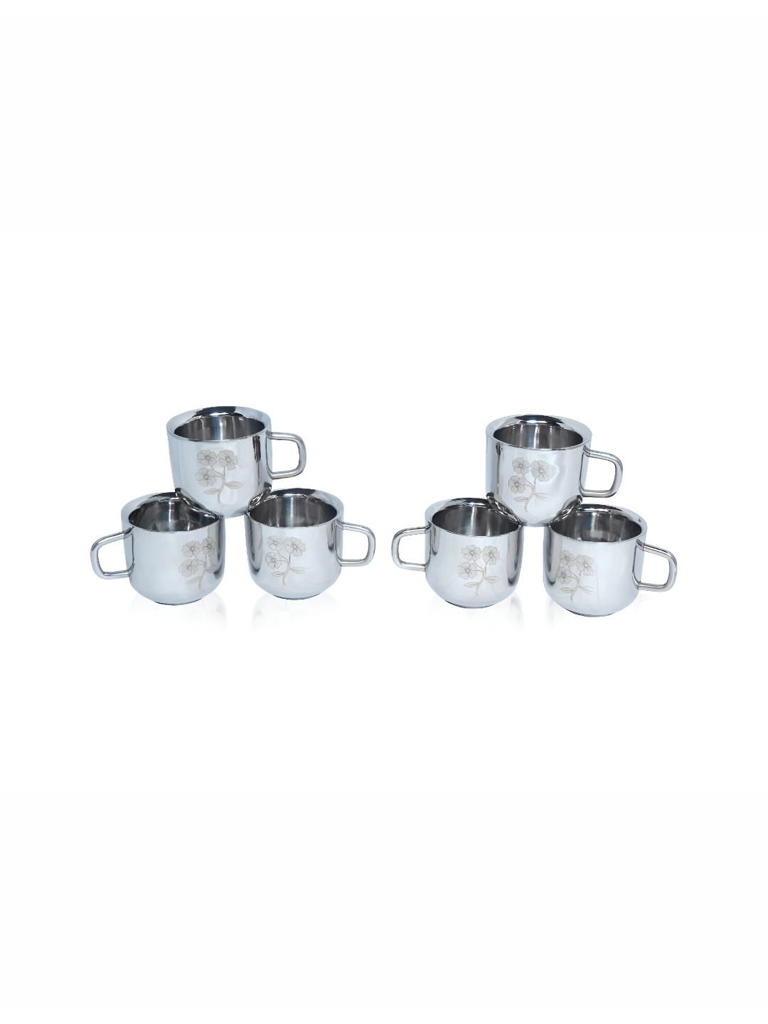 

KASSA Steel 6Pcs Stainless Steel Dishwasher Safe Cups