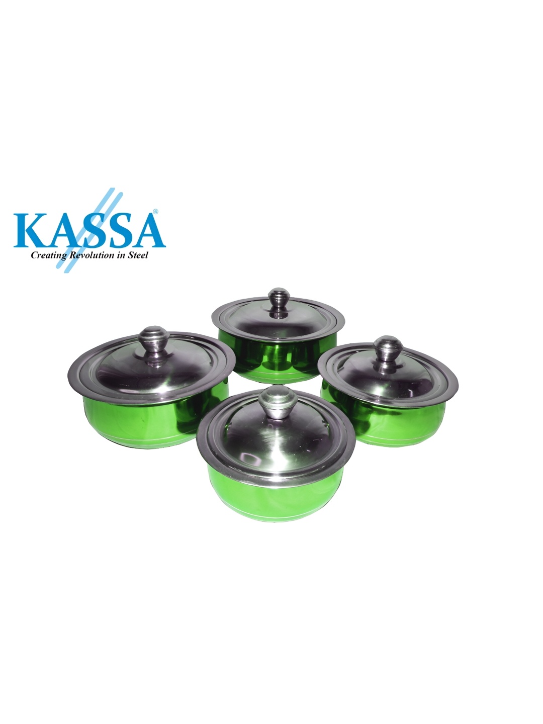 

KASSA Green Stainless Steel Dishwasher Safe Core