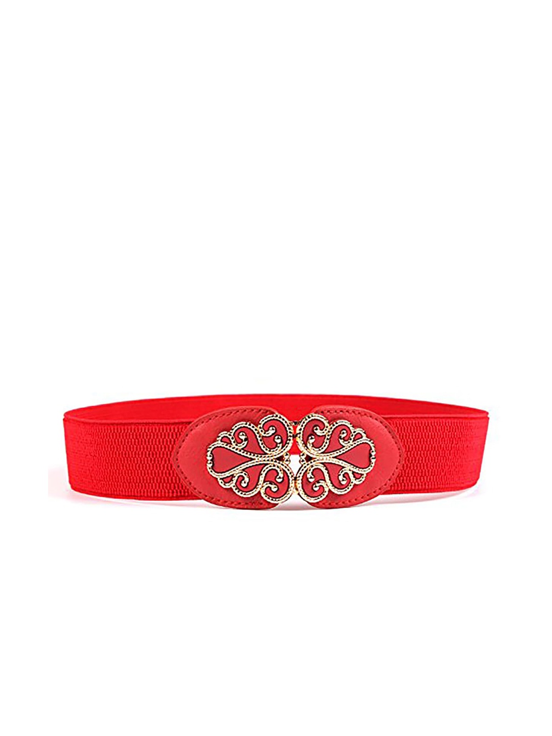 

SYGA Women Retro Style Stretchable Belt, Red