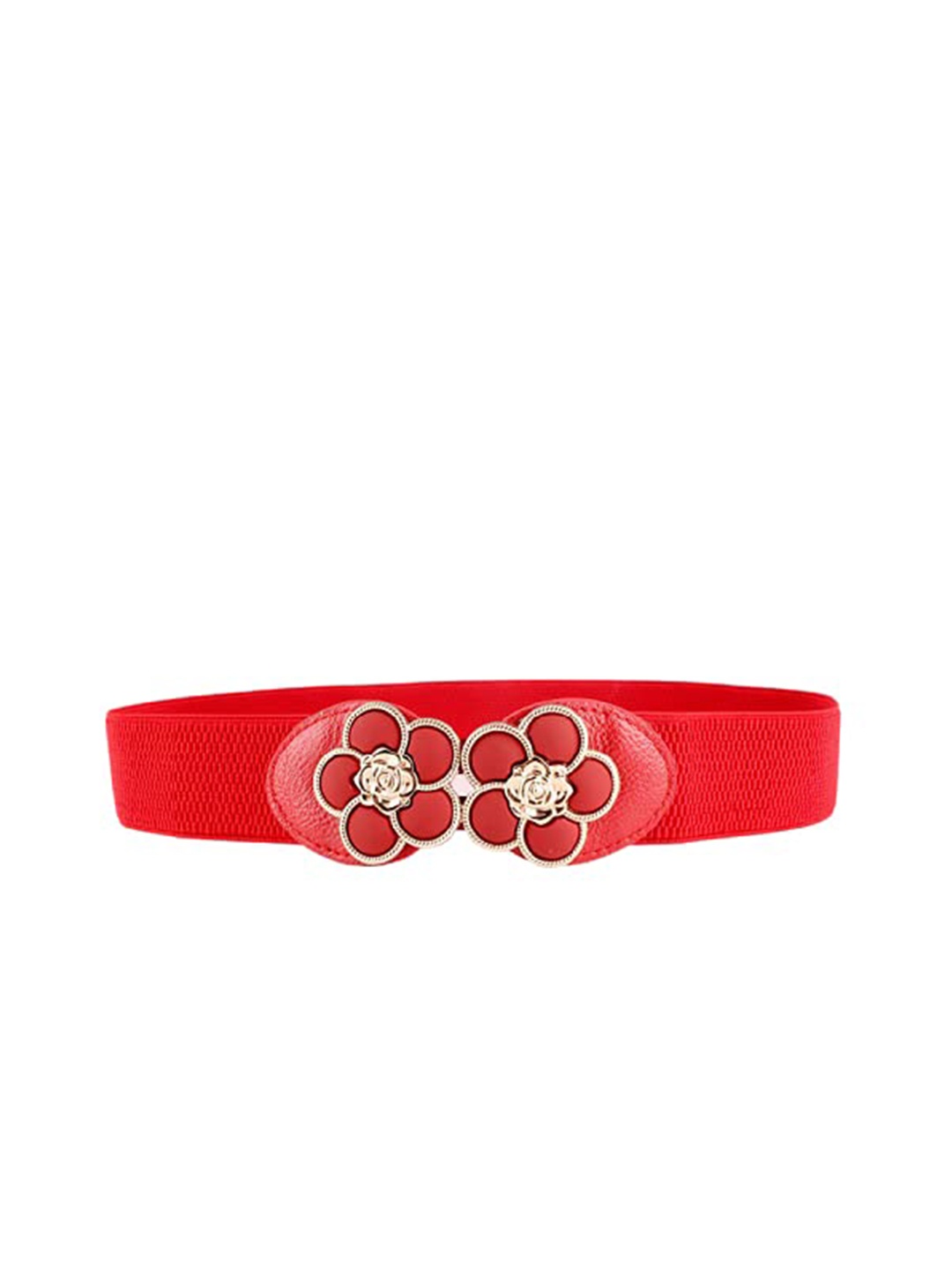 

SYGA Women Embellished Stretchable Belt, Red