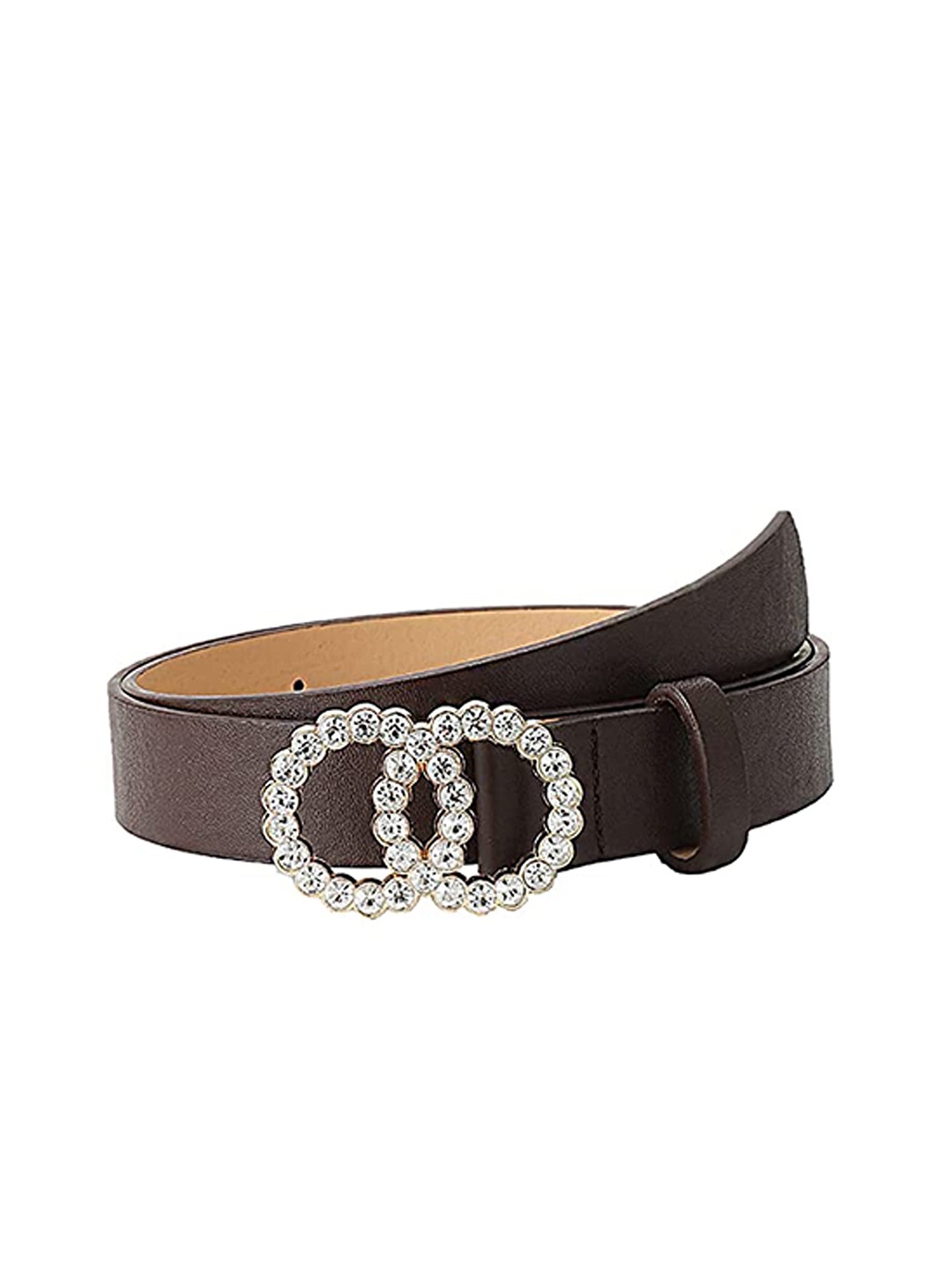 

SYGA Women Embellished Belt, Brown