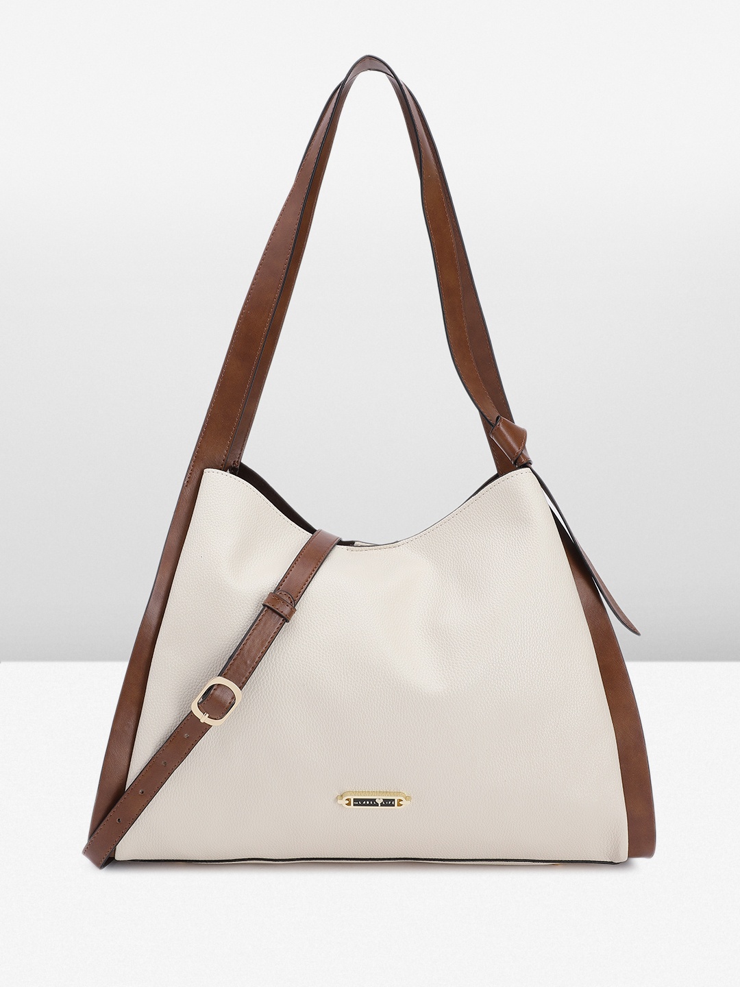 

The Label Life Structured Hobo Bag, Beige