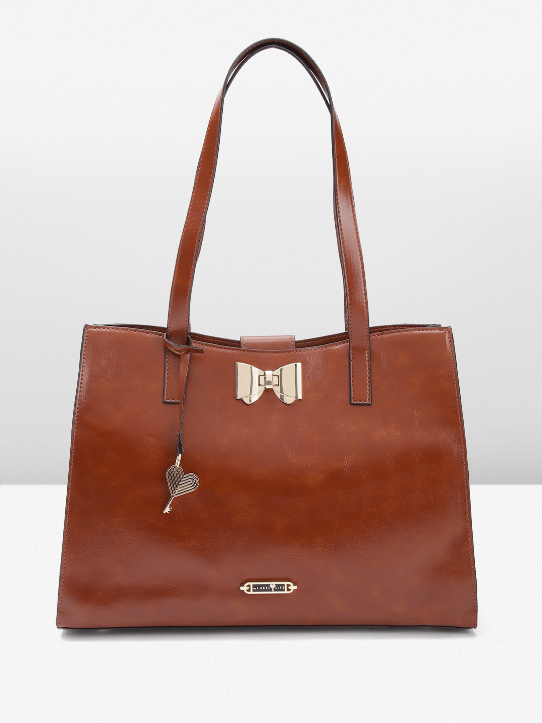 

The Label Life Structured Shoulder Bag, Brown