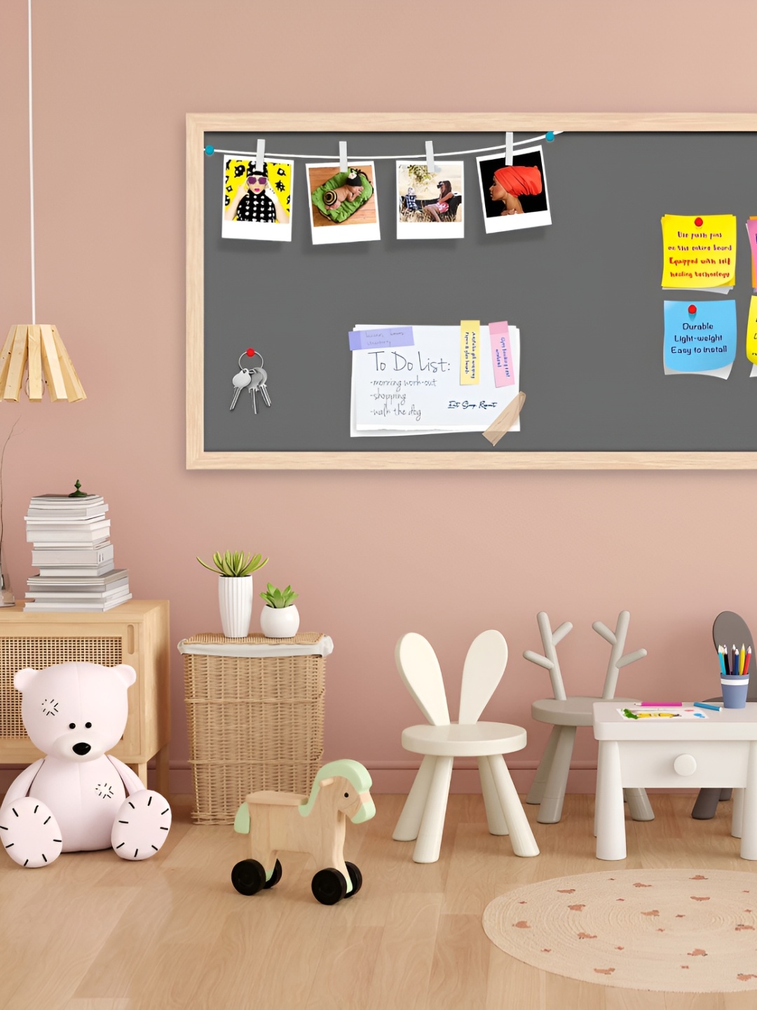 

ArtzFolio Brown & Grey Wooden Bulletin Board