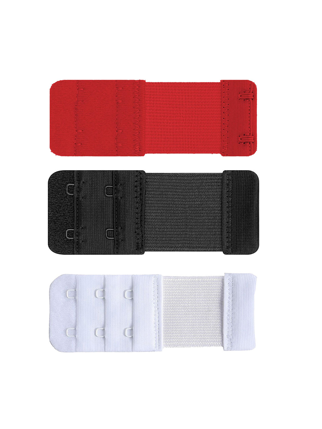 

AROUSY Set of 3 Bra Hook Extenders With All Day Comfort, Black