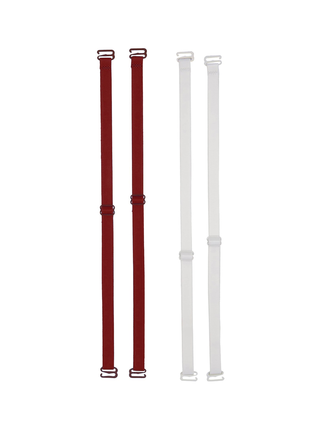 

AROUSY Set of 2 All Day Comfort Adjustable Bra Straps, Maroon