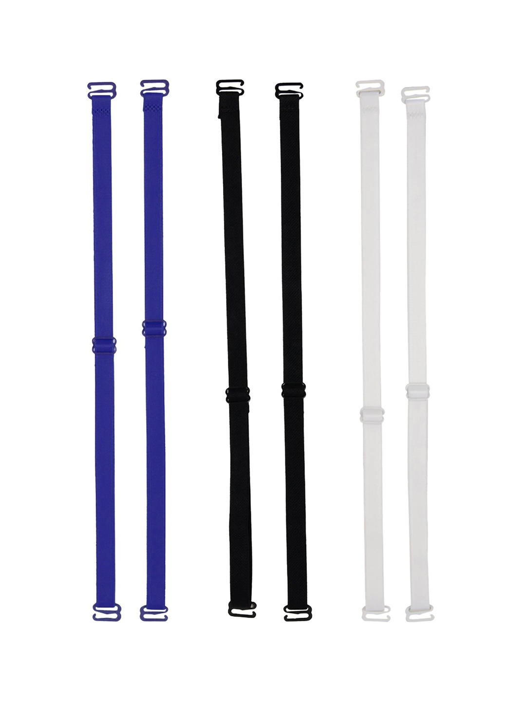 

AROUSY Set of 3 Adjustable Bra Straps With All Day Comfort, Blue