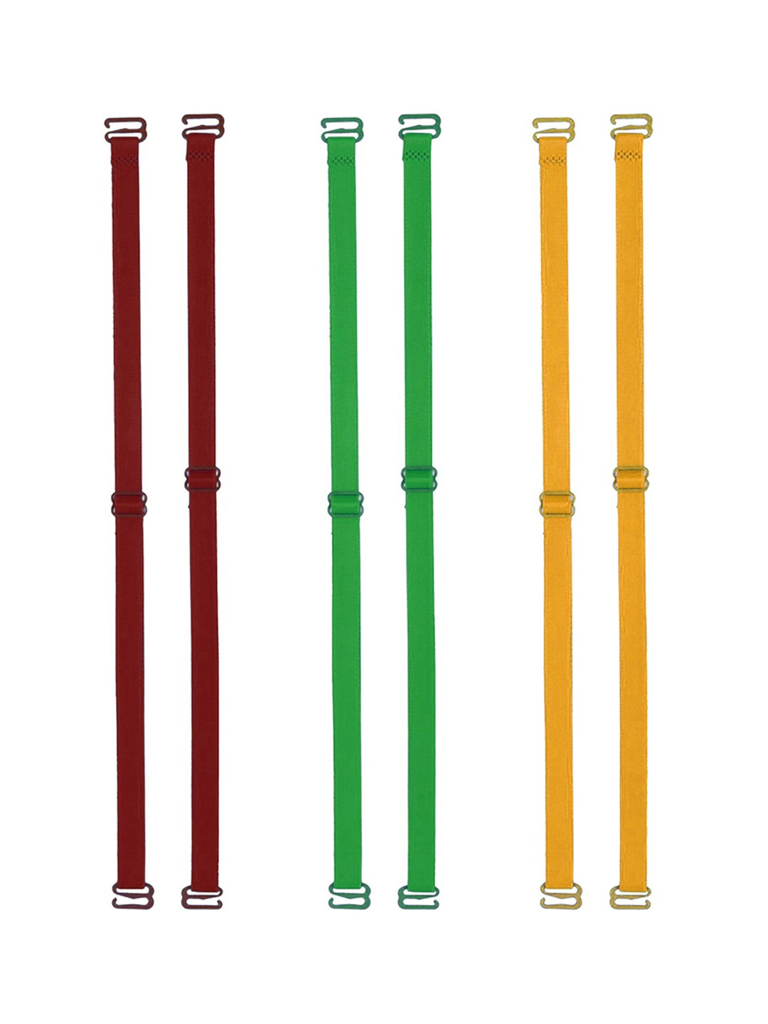 

AROUSY Set of 3 Bra Straps With All Day Comfort, Green