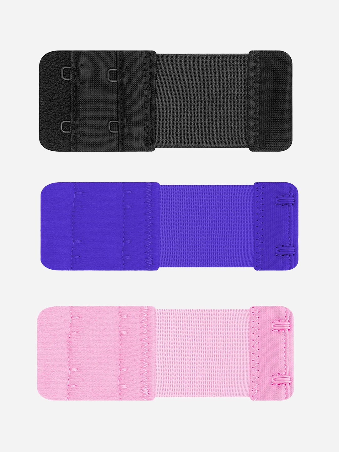 

AROUSY Set of 3 All Day Comfort Bra Straps and Extenders Lingerie accessories, Black