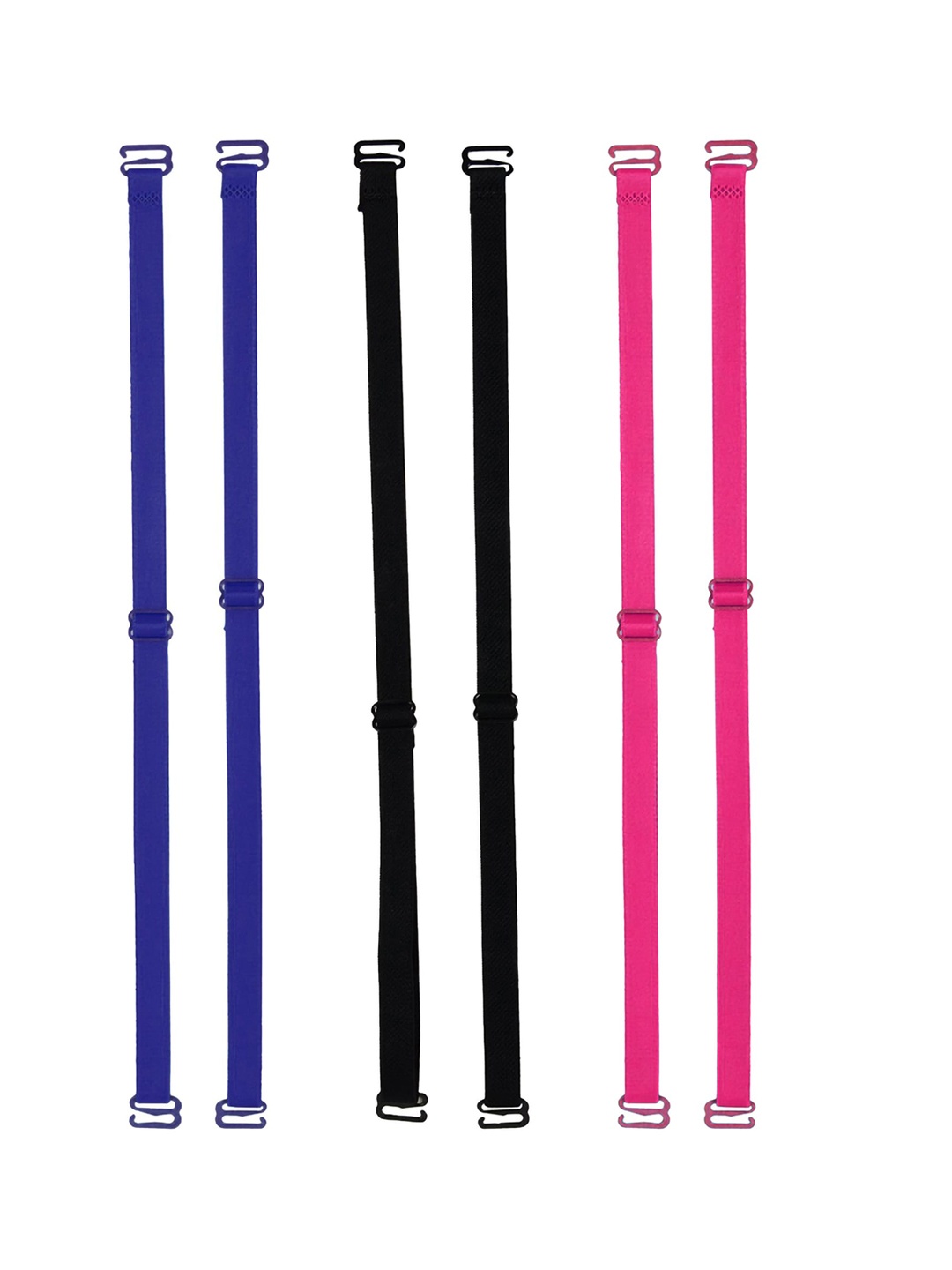 

AROUSY Set of 3 Adjustable Bra Straps With All Day Comfort, Blue