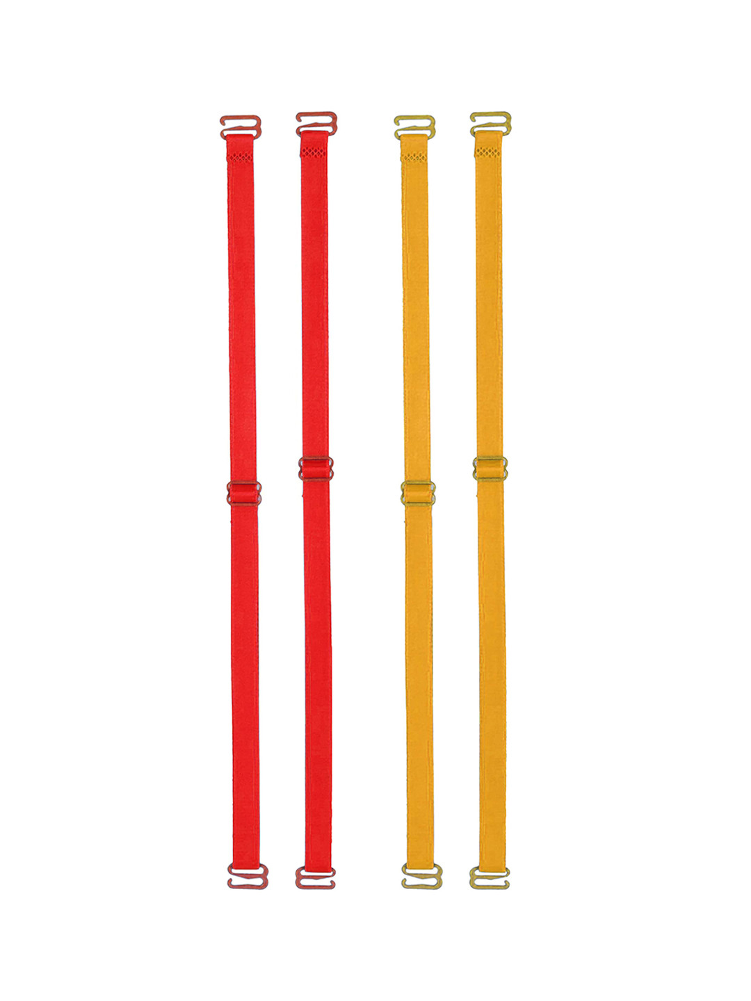 

AROUSY Set of 2 Bra Straps With All Day Comfort, Red