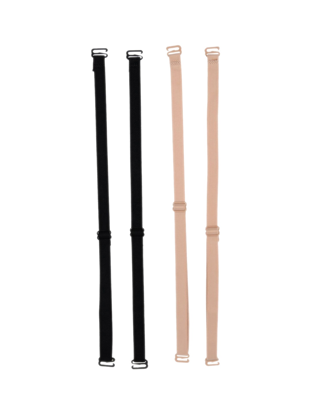

AROUSY Set of 2 Adjustable Bra Straps With All Day Comfort, Black