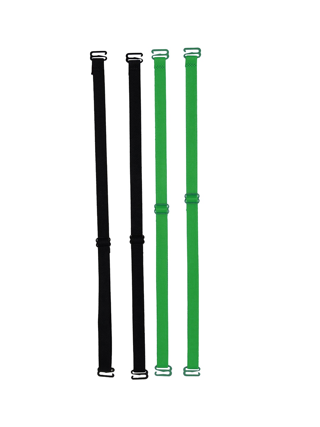 

AROUSY Set of 2 All Day Comfort Bra Straps and Extenders Lingerie accessories, Black
