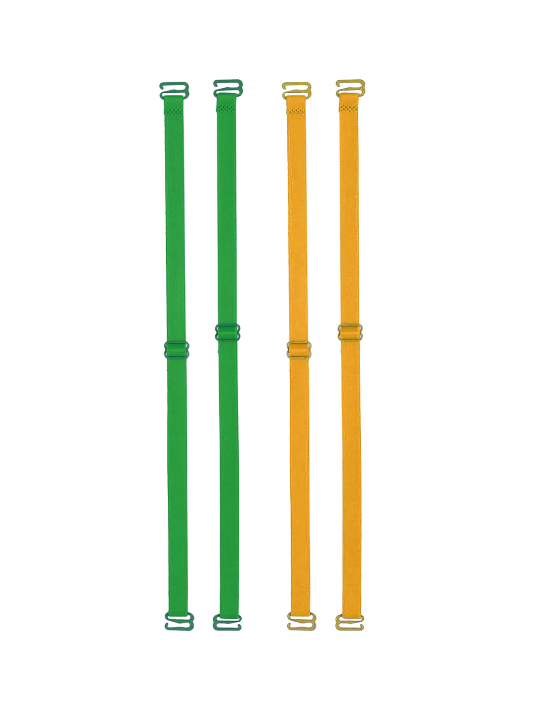 

AROUSY Set of 2 All Day Comfort Bra Straps and Extenders Lingerie accessories, Green