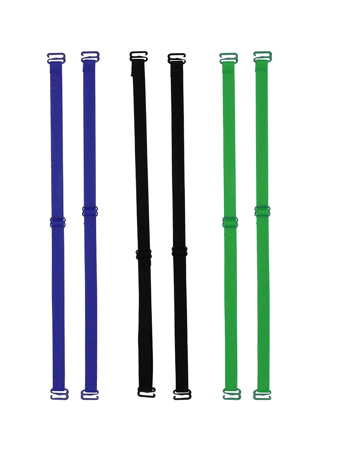 

AROUSY Set of 3 All Day Comfort Bra Straps and Extenders Lingerie Accessories, Blue