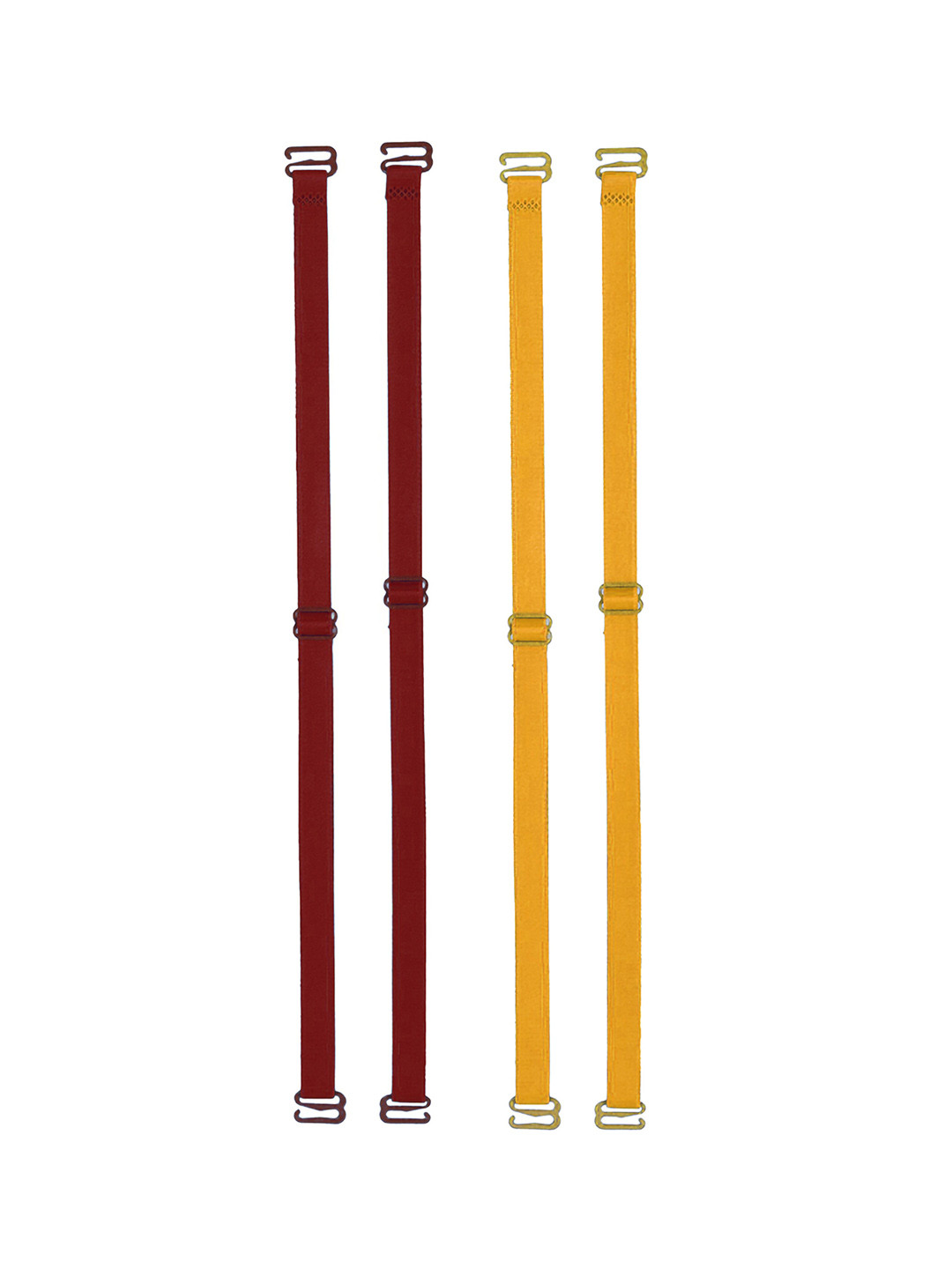 

AROUSY Set of 2 Bra Straps With All Day Comfort, Maroon