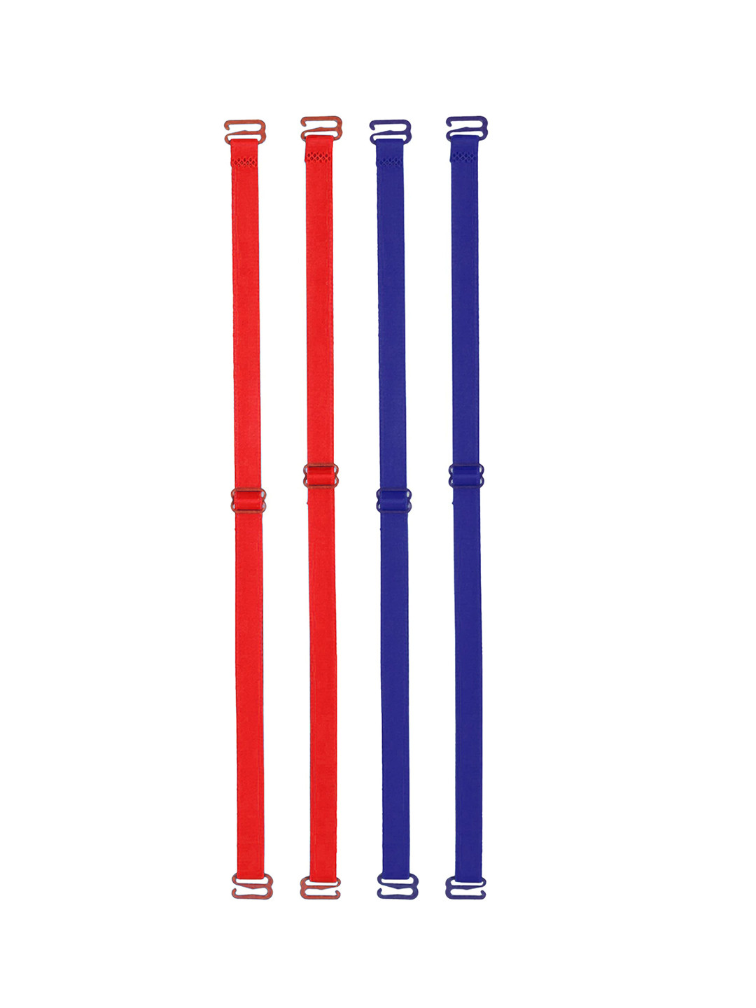 

AROUSY Set of 2 Lightweight Adjustable Bra Straps with All Day Comfort, Red