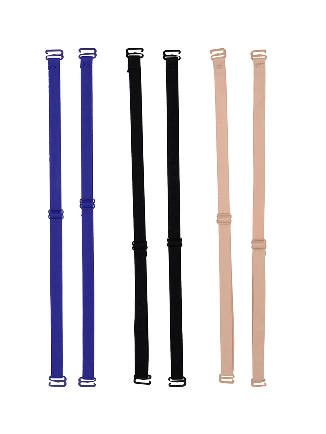 

AROUSY Set of 3 Lightweight Adjustable Bra Straps with All Day Comfort, Blue