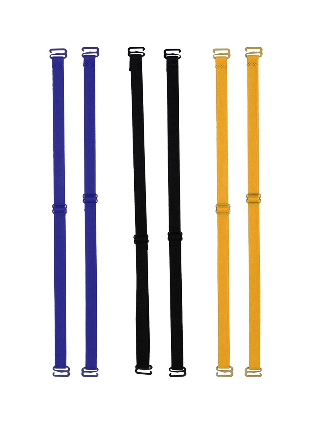 

AROUSY Set of 3 All Day Comfort Bra Straps and Extenders Lingerie accessories, Blue