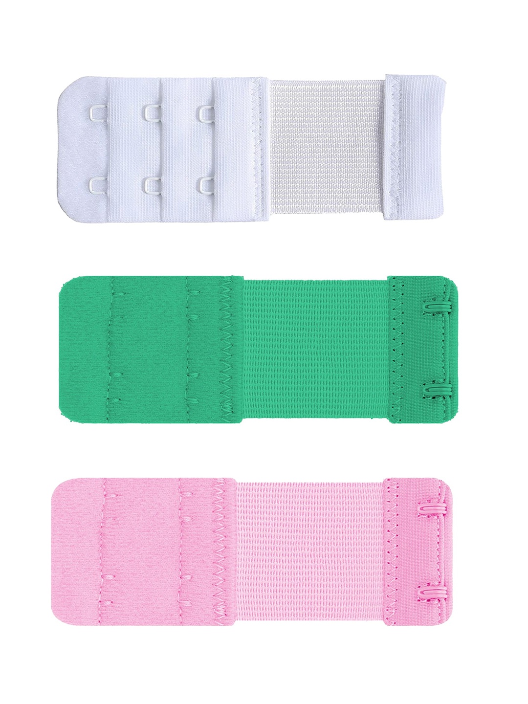 

AROUSY Set of 3 Bra Extenders With All Day Comfort, White