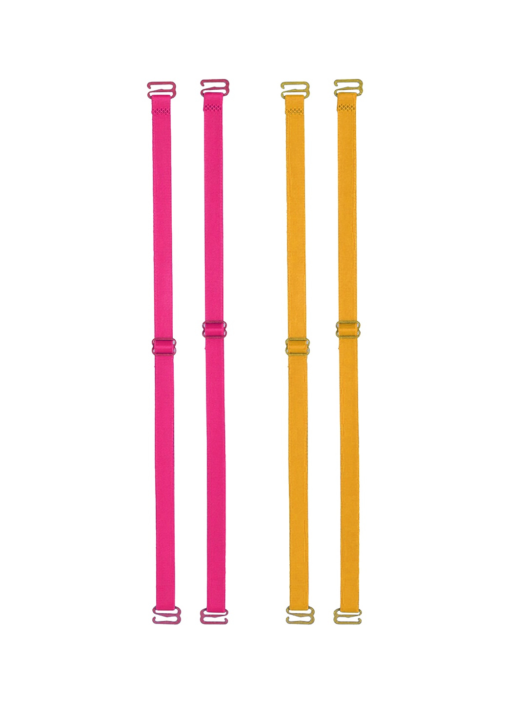 

AROUSY Set of 2 All Day Comfort Adjustable Bra Straps, Pink