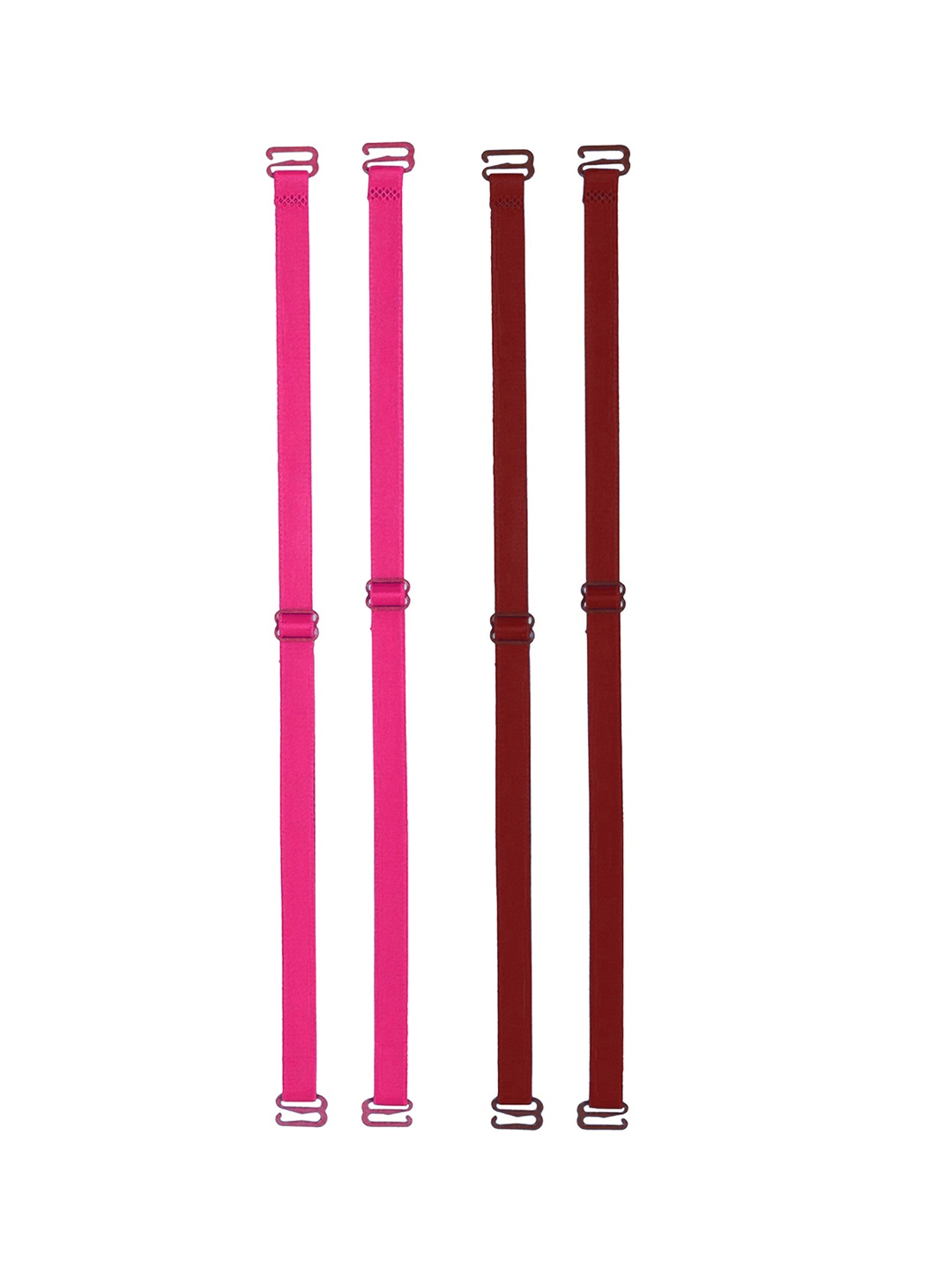 

AROUSY Set of 2 Bra Straps With All Day Comfort, Pink