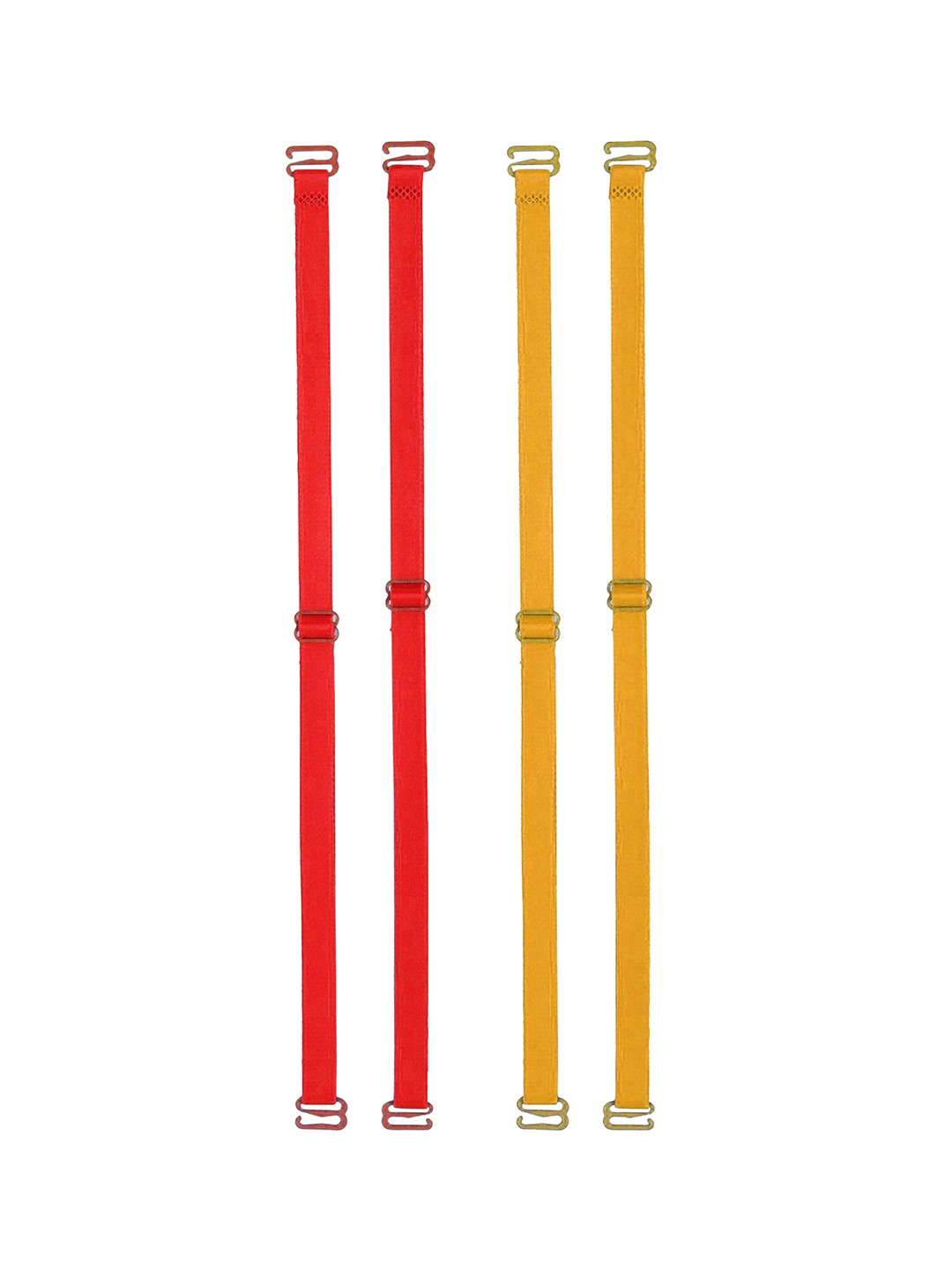 

AROUSY Set of 2 All Day Comfort Adjustable Bra Straps, Red