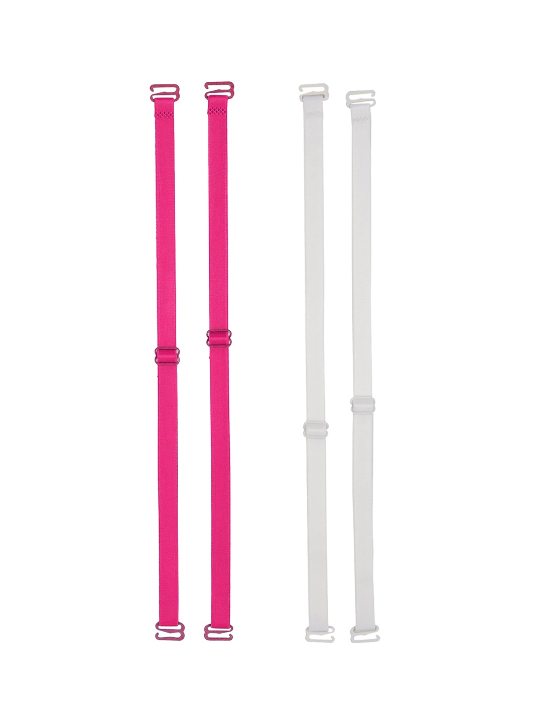 

AROUSY Set of 2 All Day Comfort Bra Straps and Extenders Lingerie accessories, White