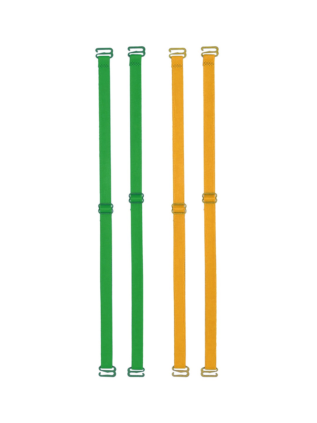 

AROUSY Set of 2 Lightweight Adjustable Bra Straps with All Day Comfort, Yellow