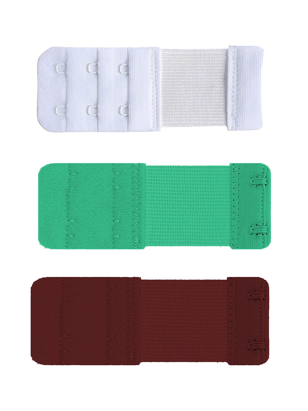 

AROUSY Set of 3 All Day Comfort Bra Straps and Extenders Lingerie Accessories, White