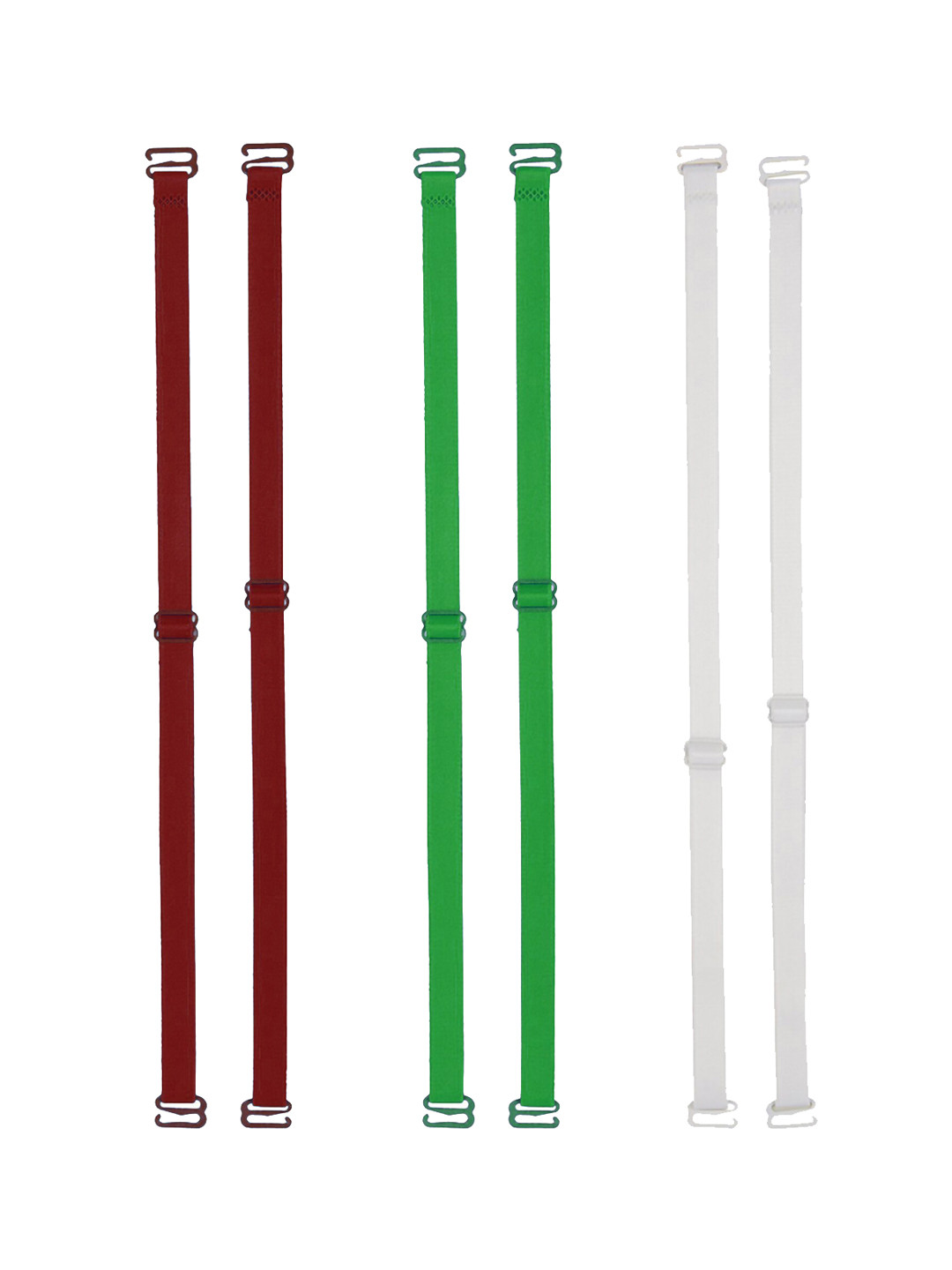 

AROUSY Set Of 3 Adjustable Bra Straps With All Day Comfort, Maroon