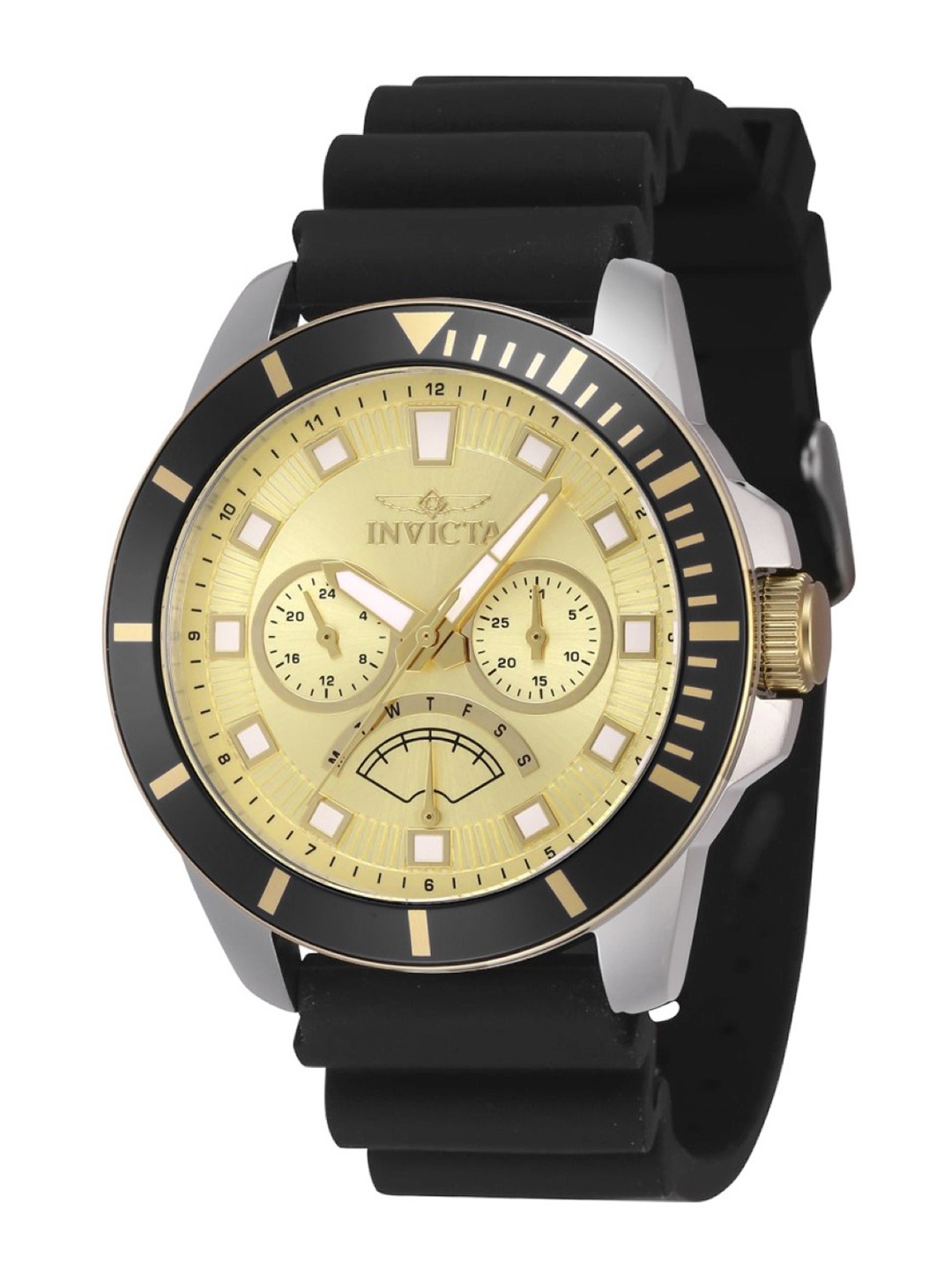 

Invicta Men Pro Diver Gold Dial Quartz Analog Watch 46932