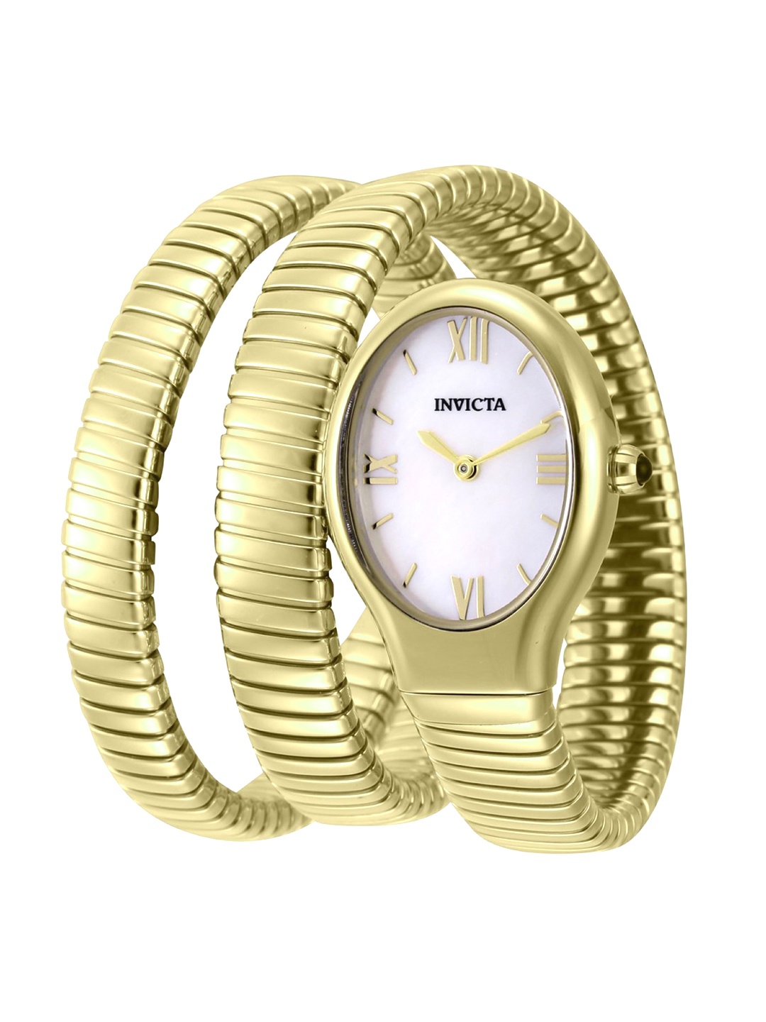 

Invicta Mayamar Women Stainless Steel Wrap Around Straps Analogue Watch 44501, White
