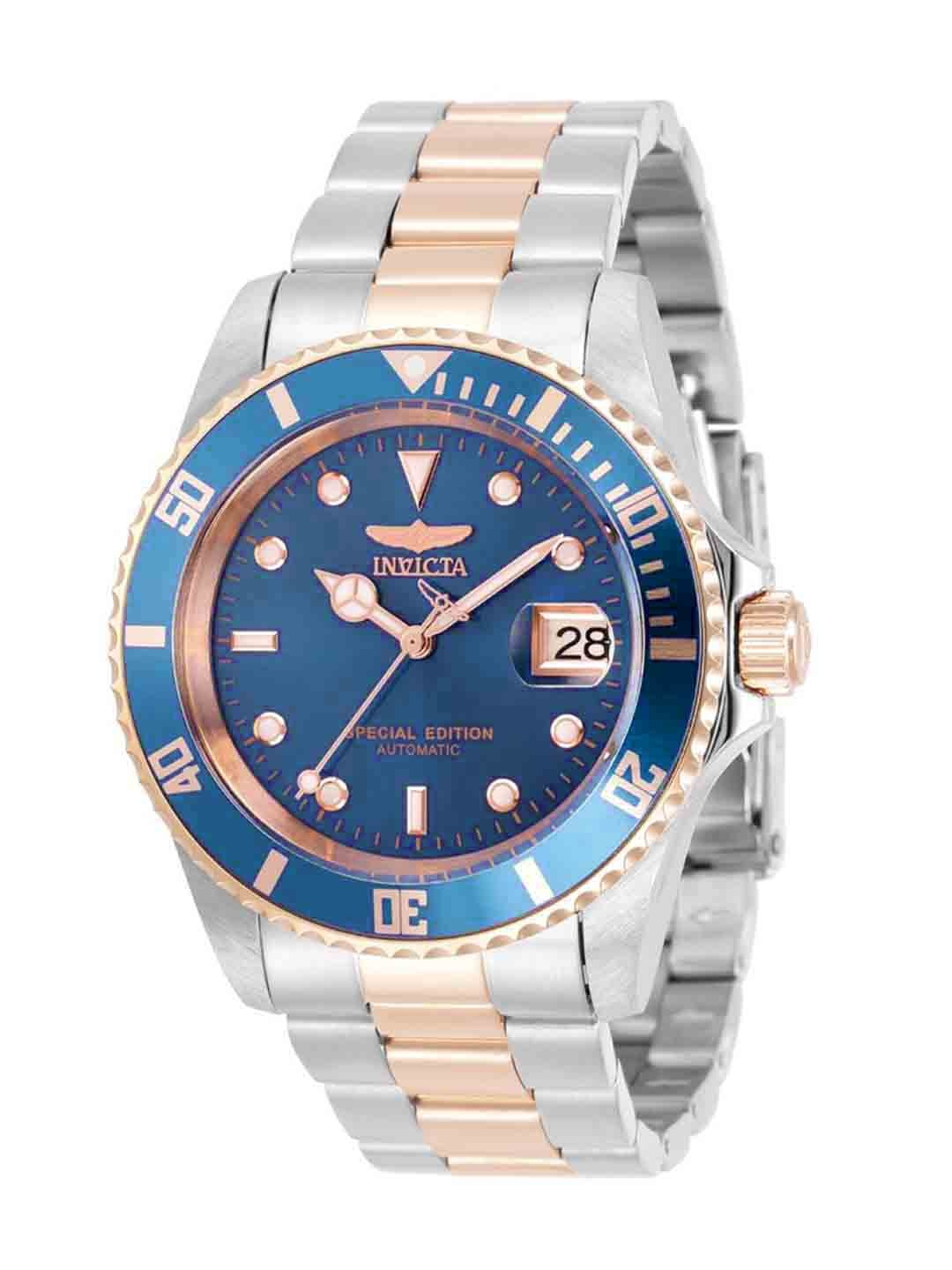 

Invicta Men Pro Diver Blue Dial Automatic Analog Watch 30600
