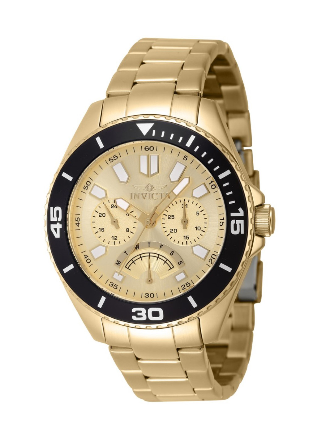 

Invicta Men Pro Diver Quartz Analog Watch 46880, Gold