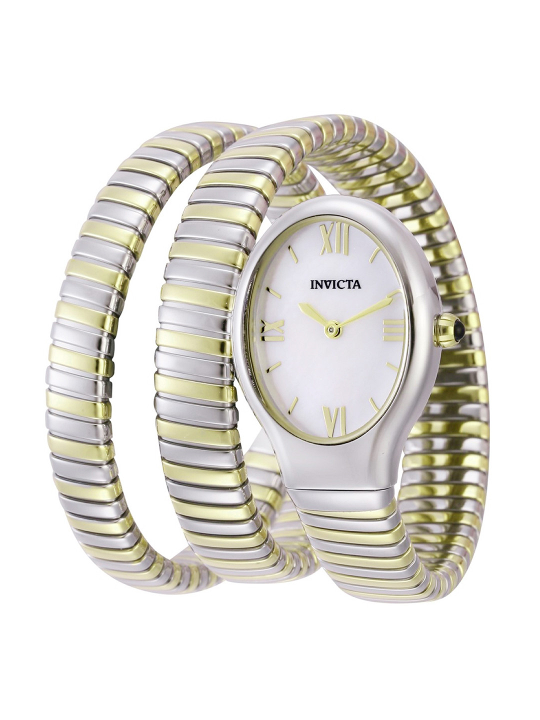 

Invicta Men Mayamar White Dial Quartz Analog Watch 44502, Silver