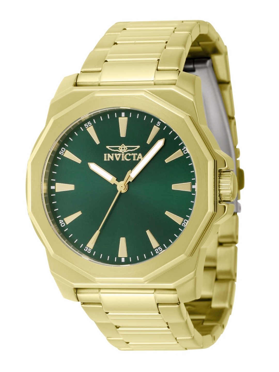 

Invicta Men Speedway Green Dial Quartz Analog Watch 46841, Gold