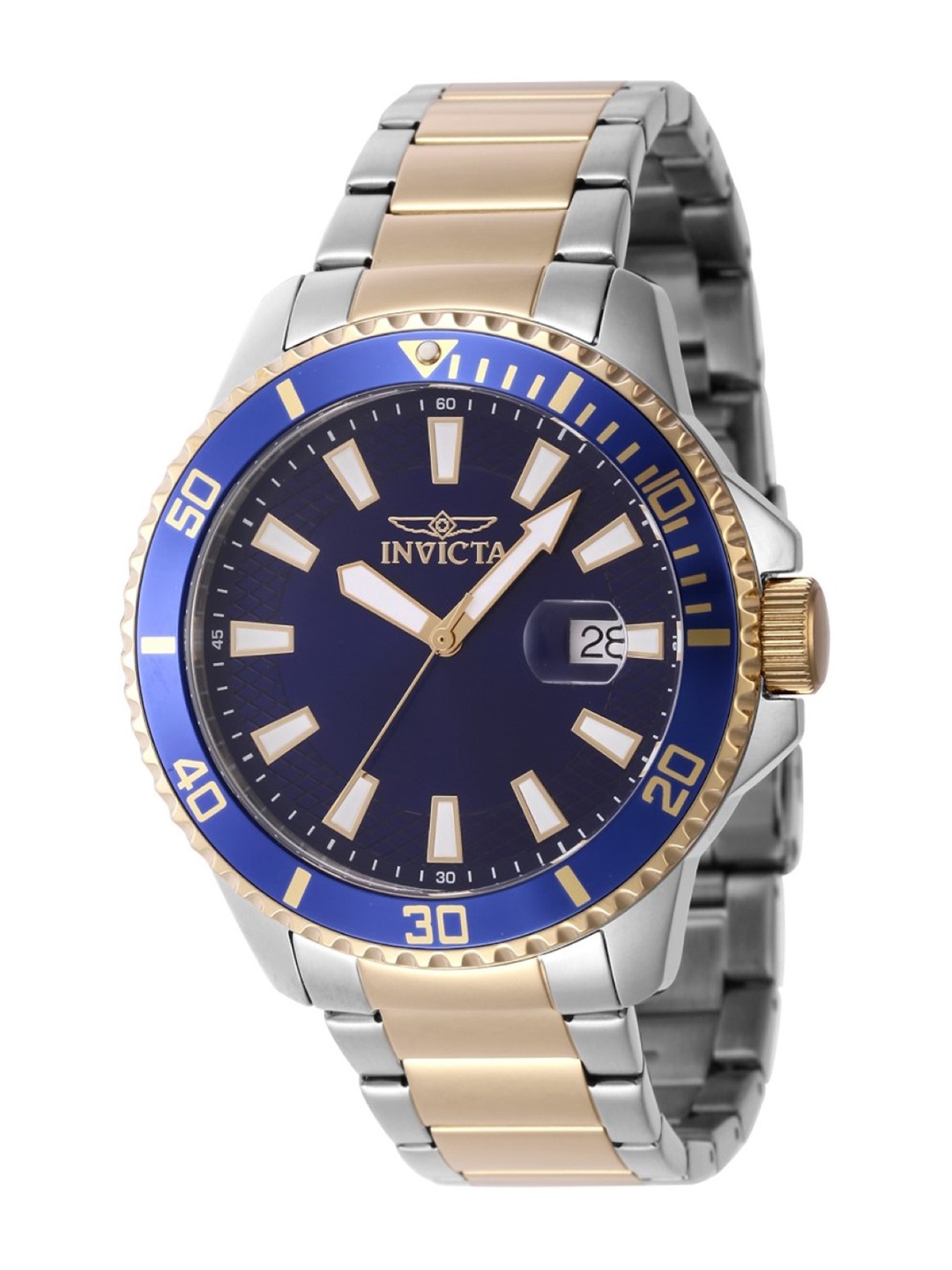 

Invicta Men Pro Diver Quartz Analog Watch 46142, Navy blue