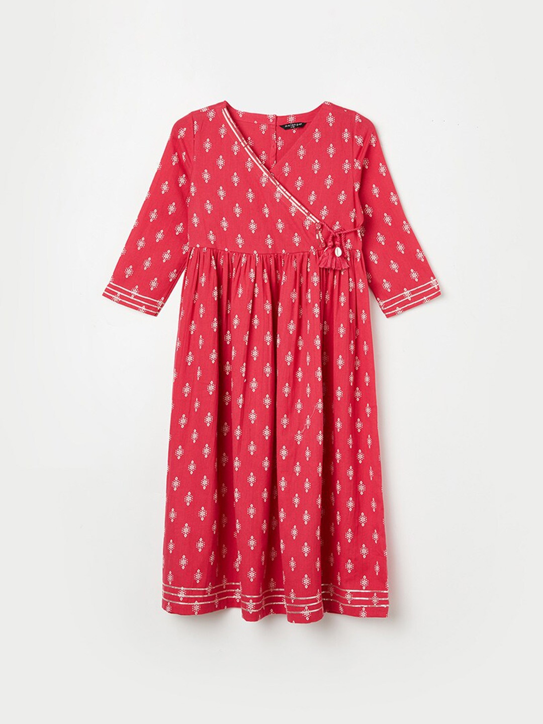 

Melange by Lifestyle Girls Polka Dot Print Dress, Pink