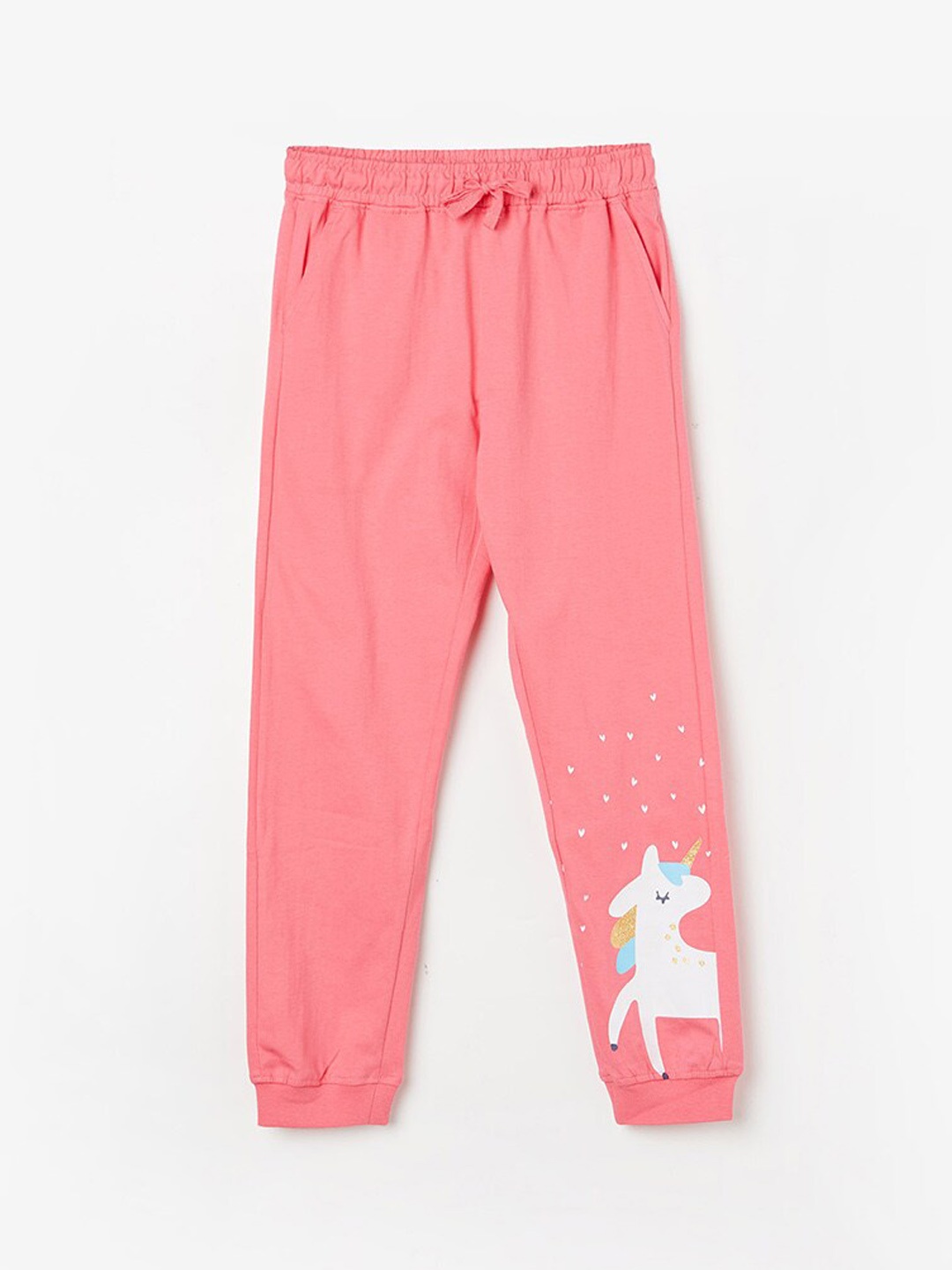 

Fame Forever by Lifestyle Girls Pure Cotton Joggers, Pink