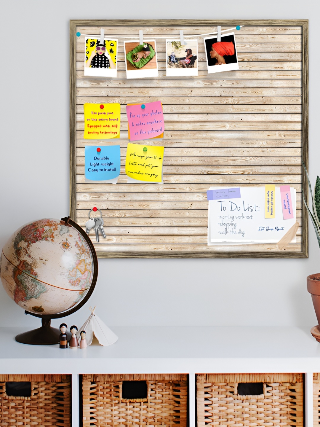 

ArtzFolio Copper Coloured Natural Texture Printed Bulletin Board