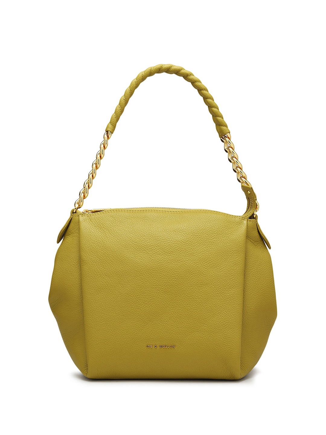 

Joe & Mellon Leather Structured Shoulder Bag, Green