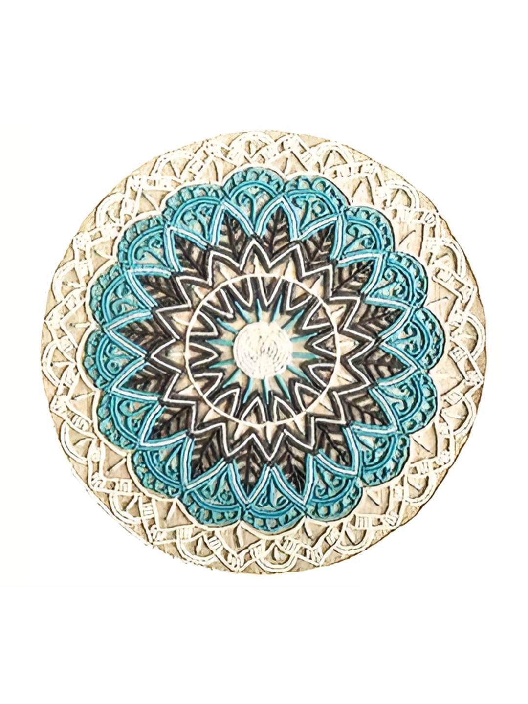 

PURINA'S White & Blue Dining Table Beaded Placemat